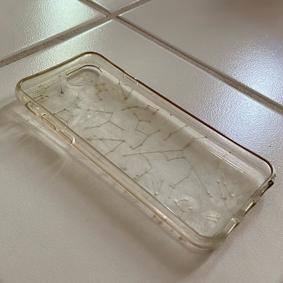 Clear Gold Constellation IPhone 6s Case - Picture 2 of 4